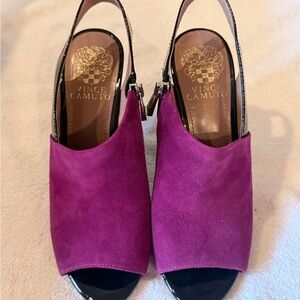 Vince Camuto Fuchsia Slingback Heels